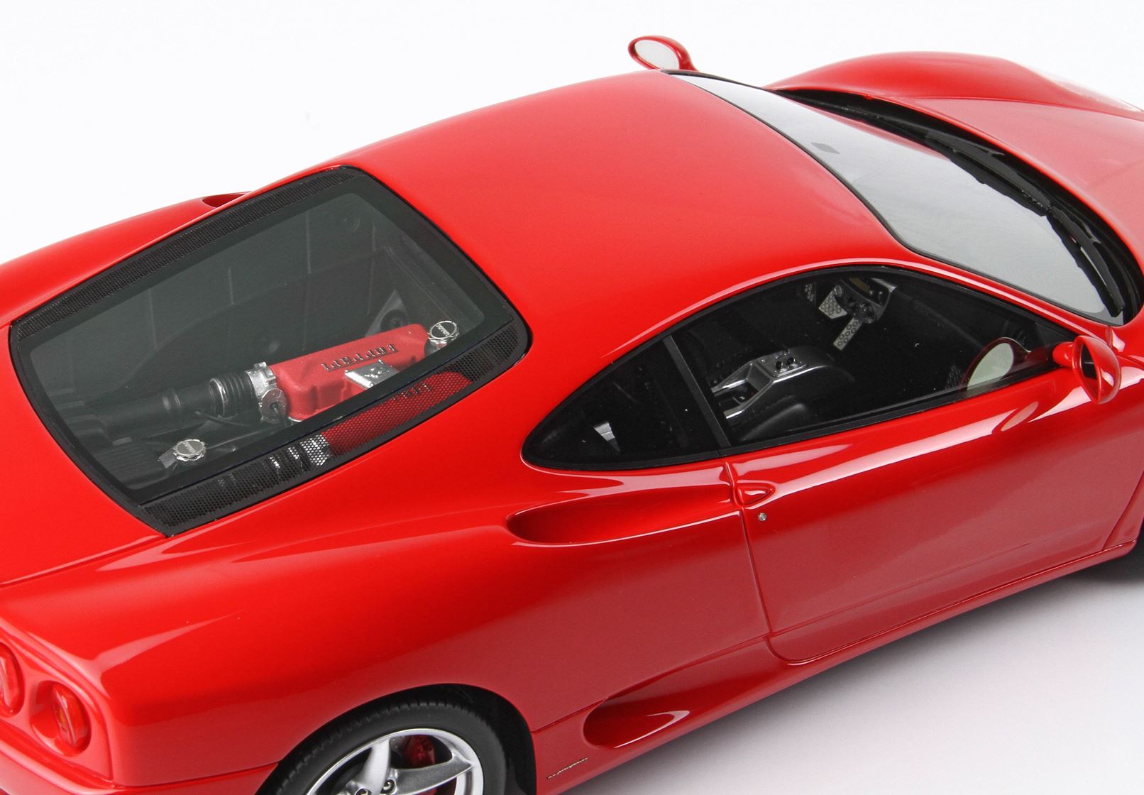人気ブランド多数対象 FERRARI 360 MODENA 1999 F1 GEAR BOX CAMBIO CON VETRINA WITH  SHOWCASE ROSSO CORSA 322 RED BBR 18 ミニカー